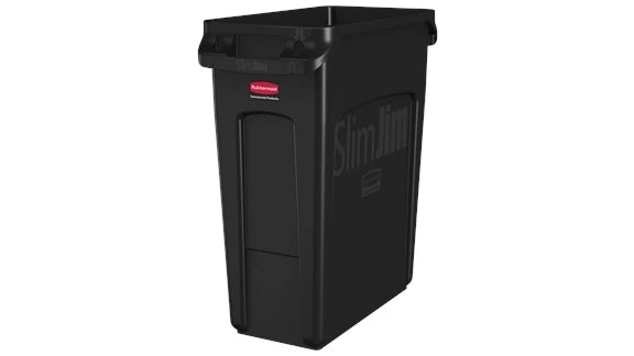 Rubbermaid Slim Jim Container with Venting Channels