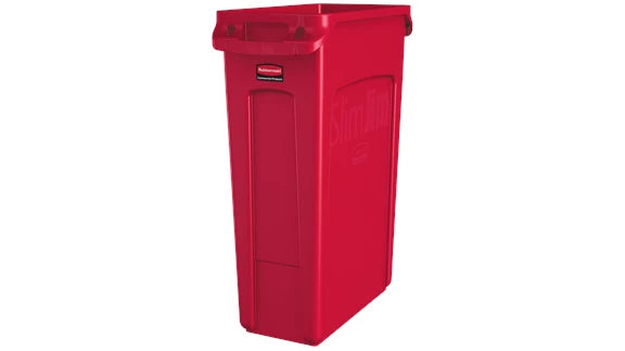 Rubbermaid Slim Jim Container with Venting Channels