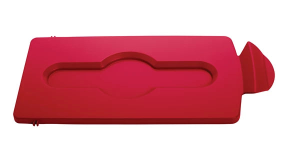 Rubbermaid Slim Jim Recycling Station Closed Waste Lid