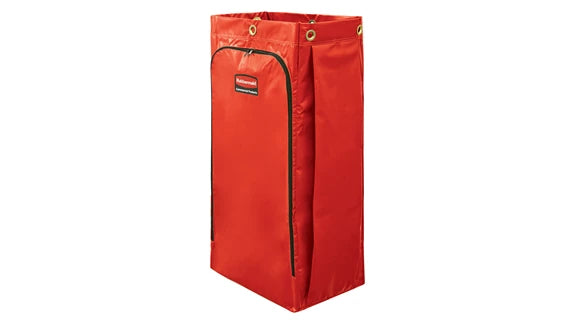Rubbermaid Janitorial Cleaning Cart Vinyl Bag 128L