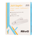 KW-triO Staples 26/8, Pack of 1000 - Direct Business Supplies