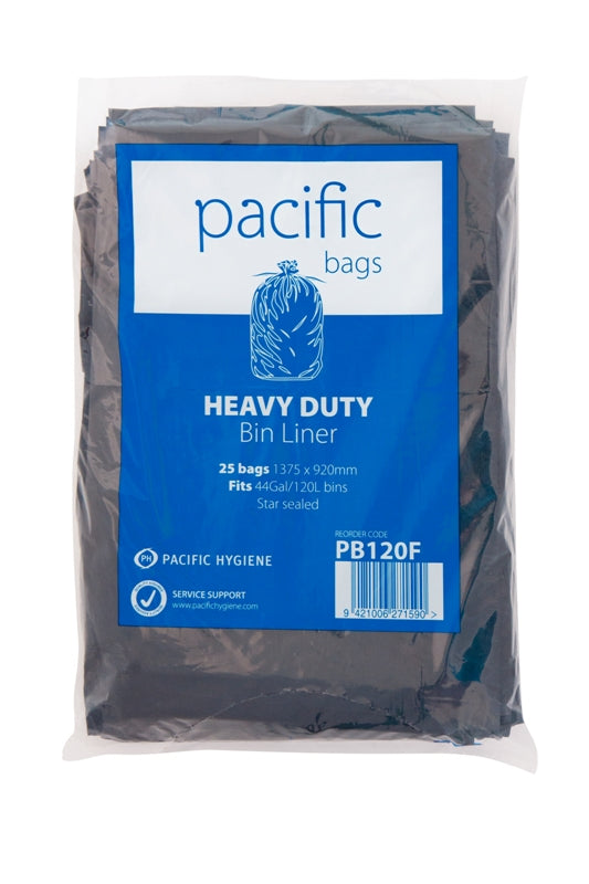 Pacific 44Gal / 120L Bin Liner - Direct Business Supplies