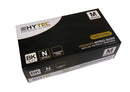 Hytec Black Nitrile Exam Gloves Powder Free - 1 Pack of 100 Gloves