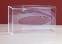 Single clear perspex glove dispenser - Direct Business Supplies