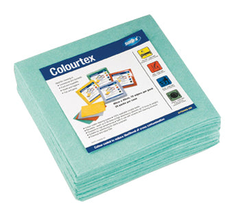 Sorb-X Colourtex Textile Wiper Green - Direct Business Supplies