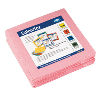 Sorb-X Colourtex Textile Wiper Red - Direct Business Supplies