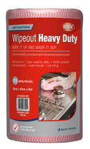 Sorb-X Wipeout Heavy Duty Roll Red - Direct Business Supplies