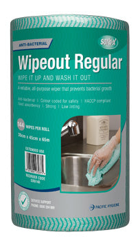 Sorb-X Wipeout Regular Roll. Green (ROLL)